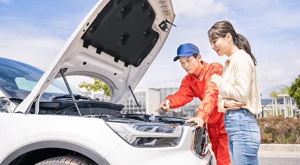 トラブルについて話す